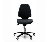 RH Activ 220 kontorstol ESD, sort Global, sort fod,39-52 cm, ESD hjul