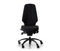 RH Logic 400 kontorstol ESD, sort Gaja, sort fod, 48-61 cm, ESD hjul